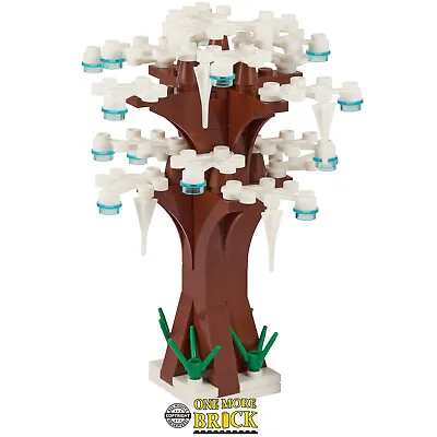 Buy Winter Tree - White Leaves, Snow & Icicles - 13cm Tall | All Parts LEGO • 15.99£