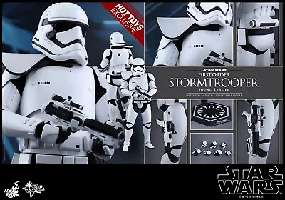 Buy STAR WARS Ep.VII First Order SL Stormtrooper Hot Toys Sideshow EXCLUSIVE MMS316 • 179.06£