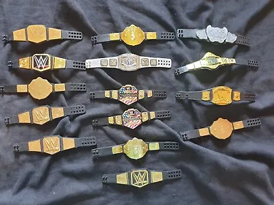 Buy WWE Mattel Figure Title Championship Belts Make Your Selection • 10.99£