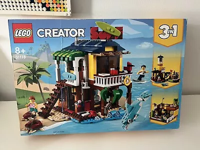 Buy LEGO Creator Surfer Beach House 3 In 1 Building Set 31118, New Sealed • 45£