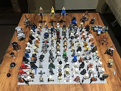 Buy Huge Lego Star Wars Minifigure Set 1 / Bundle Of Mini Figures & Droids 135pcs • 400£