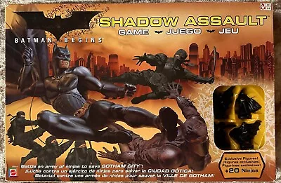 Buy Marvel Shadow Assault Board Game Batman Begins Mattel 2005 Opened • 9.99£