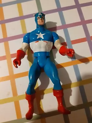 Buy Marvel Secret Wars: Captain America 4.75  Action Figure (1984) • 9.95£