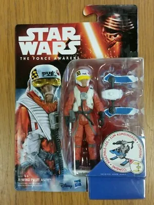 Buy Star Wars Force Awakens X-wing Pilot Asty Figure Disney Hasbro • 6.59£
