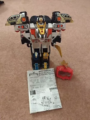 Buy Vintage Power Rangers White Tiger Zord Megazord (with Some Accessories) • 10£