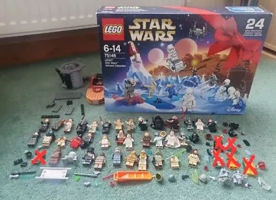 Buy Lego Star Wars 75713 + 75146 & Massive Minifigures Bundle (Rare Figures) Incompl • 400£