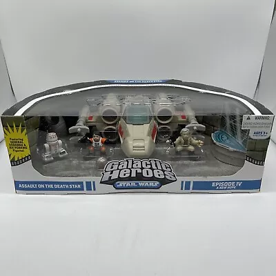 Buy Star Wars Galactic Heroes X-wing Assault On Death Star Brand New Sealed HTF Rare • 44.99£