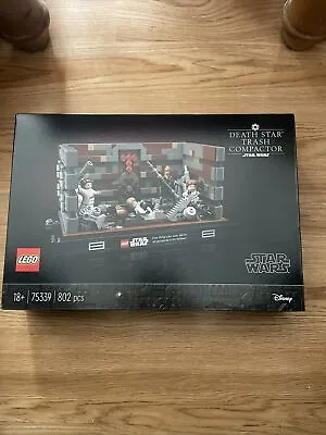 Buy Lego 75339 Star Wars Death Star Trash Compactor Diorama Sealed NISB • 41£