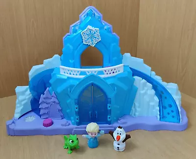 Buy Fisher Price Little People Disney Frozen Castle Lights And Sounds With Figures • 20£