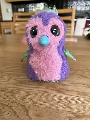 Buy Hatchimals Purple,  Pink  Penguala Penguin Bird Interactive Plush Toy Pet • 8£