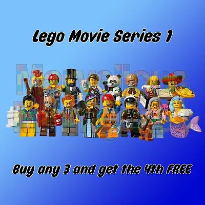 Buy Lego The Lego Movie Series 1 Minifigures 71004 Rare Retired Mini Figure • 199.99£