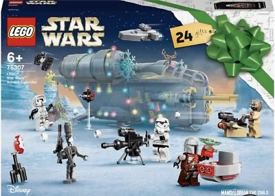 Buy Lego Star Wars Advent Calendar 2021 75307 Inc. Mandalorian & Baby Yoda Christmas • 35£