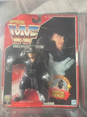 Buy Wwe The Undertaker Hasbro Wrestling Action Figure Wwf Series 8 Red Card • 300£