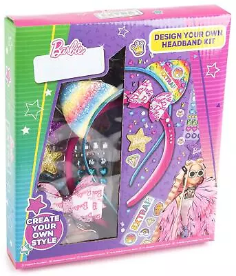 Buy Barbie Extra Design Your Own Headband Arts & Crafts Fun Activity Kit • 10.99£