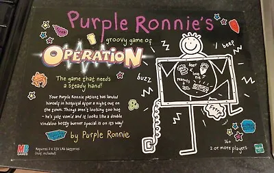 Buy Purple Ronnie's Groovy Game Of Operation New Unused Rare Game Hasbro 2001  • 12.99£