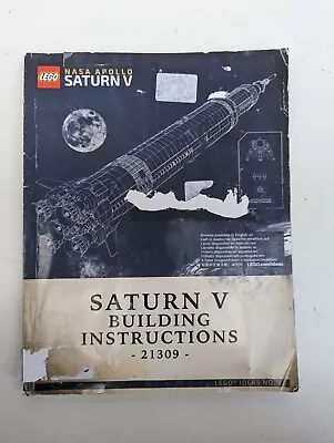 Buy Lego Nasa Apollo Saturn V 21309 Instruction Manual Booklet Only Retired • 24.99£