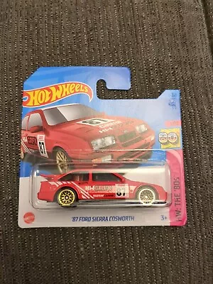 Buy Hot Wheels 87 Ford Sierra Cosworth, HW The 80's Series New Sealed 2022 Red • 3.99£