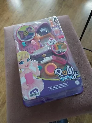 Buy Polly Pocket Sparkle Stage Bow Compact Brand New Sealed Pop & Swap Mattel  • 9.49£