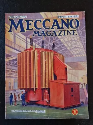 Buy Meccano Magazine #2 February 1931 Antique Toy Magazine Hornby • 2.57£