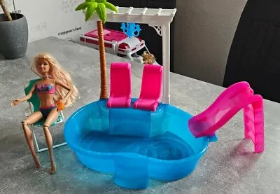 Buy Mattel Barbie Glam Pool DGW 22 - TOP  • 15.45£