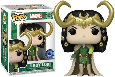 Buy Funko POP! Vinyl Lady Loki 1029 Marvel Special Ed PIAB Exclusive With Protector • 9.95£