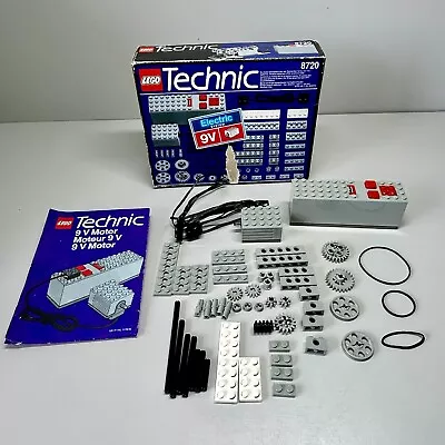 Buy Vintage LEGO Technic Set 8720 Motor Set 9 V COMPLETE With Box & Instructions • 36.99£
