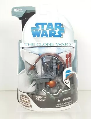Buy 2008 Hasbro Star Wars Animated The Clone Wars Destroyer Droid With Blasters • 21.99£