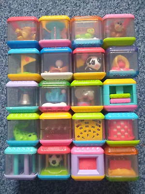 Buy 20x FISHER PRICE PEEK-A-BOO BLOCKS G TO VERY GOOD USED CND VINTAGE DIFFERENT (1) • 27.99£