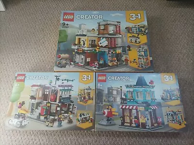 Buy Lego Creator Houses Collection 31097, 31131 & 31105. Complete • 100£