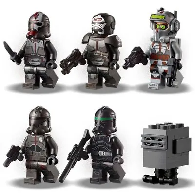 Buy LEGO Star Wars The Bad Batch Shuttle New Official Minifigures Only 75314 • 34.95£