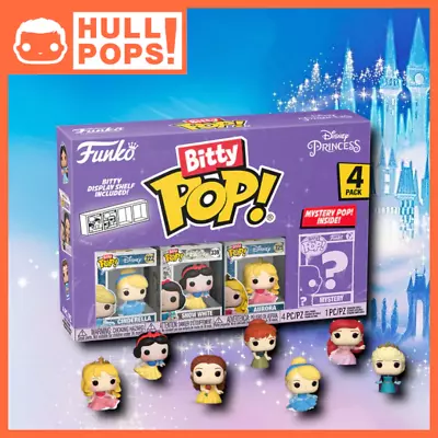 Buy Bitty Pop! - Disney Princess - 4-Pack - Series 3 • 25£