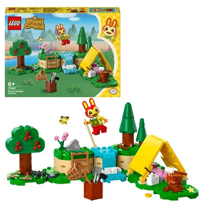 Buy LEGO Animal Crossing 77047 Bunnie's Outdoor Activities Age 6+ 164pcs • 19.95£