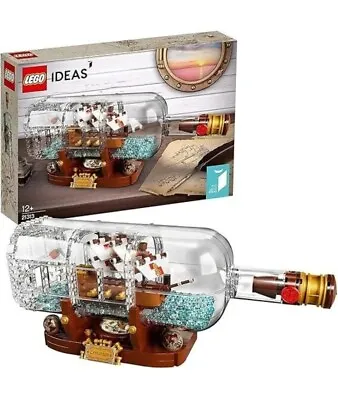 Buy RETIRED LEGO Ideas Ship In A Bottle - Set 92177 Mint Brand New Sealed - GREAT 🎁 • 119.95£