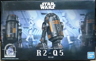Buy Bandai R2-Q5 Imperial Astromech 1/12 Scale Plastic Model Kit Star Wars • 35£