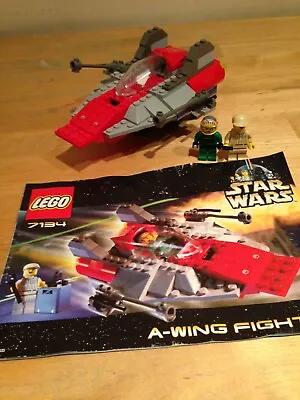 Buy Lego Star Wars 7134 - A-Wing Fighter (Unboxed) • 20£