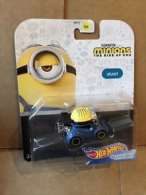 Buy HOT WHEELS DIECAST -Minions The Rise Of Gru - Stuart - 1/6 - Combined Postage • 7.99£