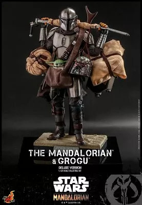 Buy Hot Toys The Mandalorian And Grogu TMS052 DELUXE Version Star Wars Yoda 1/6 NEW • 375£
