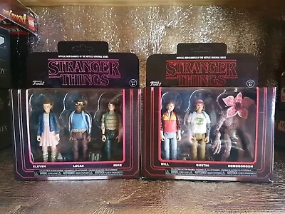 Buy NETFLIX STRANGER THINGS Funko Figures X2 New Boxed Bundle Highly Collectable • 99£