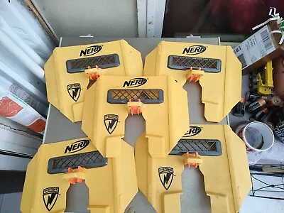 Buy Nerf Gun N Strike Tactical Attachment Stampede Blaster Shield Yellow X 5 • 12.50£