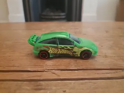 Buy HOT WHEELS FORD FOCUS, 2003, Vibrant Green And Flames, Good Condition, 1:64, 4+ • 0.99£