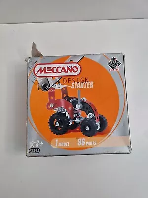 Buy Meccano Design Starter Kit 1 MODEL 96 PARTS SEALED CONTENTS 2727 Boxed • 5.99£