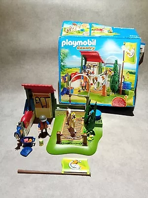 Buy Playmobil 6929 - County Horse & Stables Play Set With Figures • 9.99£