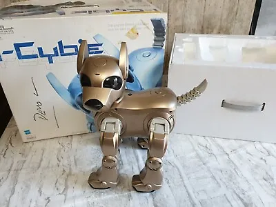 Buy I-Cybie Robot Dog Gold Retro Toy No Remote Or Charger Untested • 29.99£