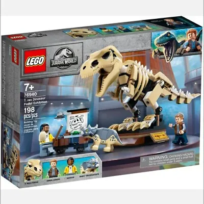 Buy LEGO 76940 Jurassic World: T. Rex Dinosaur Fossil Exhibition (BNIB) • 31.99£