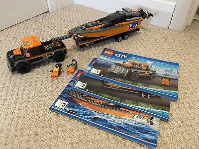 Buy LEGO CITY: 4x4 With Powerboat (60085) 100% Complete • 15£