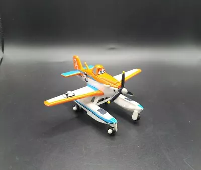 Buy Disney Planes Fire And Rescue Pontoon Dusty Plane DieCast Toy 2014 Mattel VGC • 9.99£