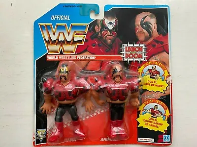 Buy Boxed Wwe The Legion Of Doom Hasbro Wrestling Figures Wwf Hawk & Animal Spanish • 249.99£
