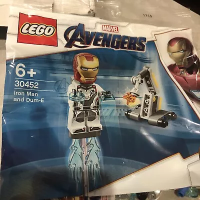 Buy LEGO Marvel Super Heroes Iron Man And Dum-E (30452) • 5£