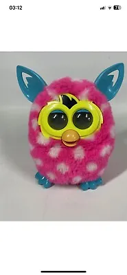 Buy Furby Boom Pink White Spots/Polka Dot Electronic Pet Toy By Hasbro 2012 • 5.99£