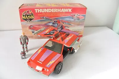Buy Vintage Thunderhawk MASK - Kenner With Box (Ref C136) • 188.76£